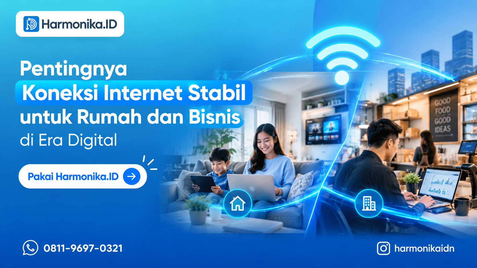 Pentingnya Koneksi Internet Stabil untuk Rumah dan Bisnis di Era Digital