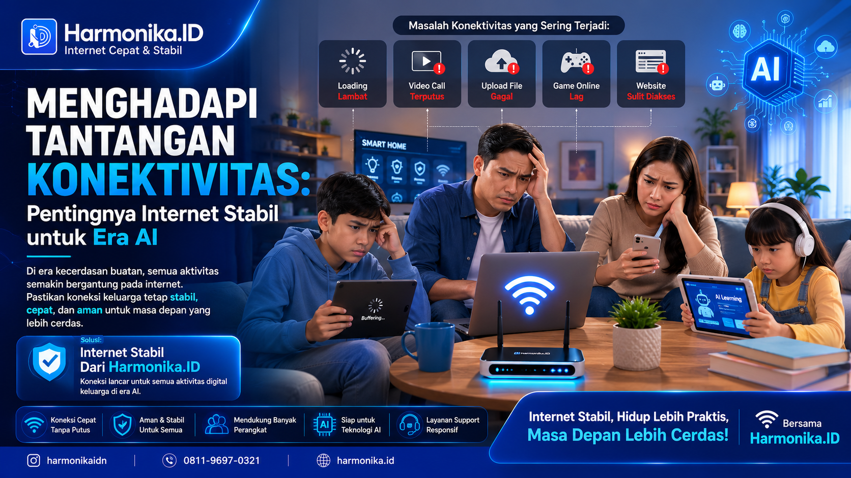 Menghadapi Tantangan Konektivitas: Pentingnya Internet Stabil untuk Era AI