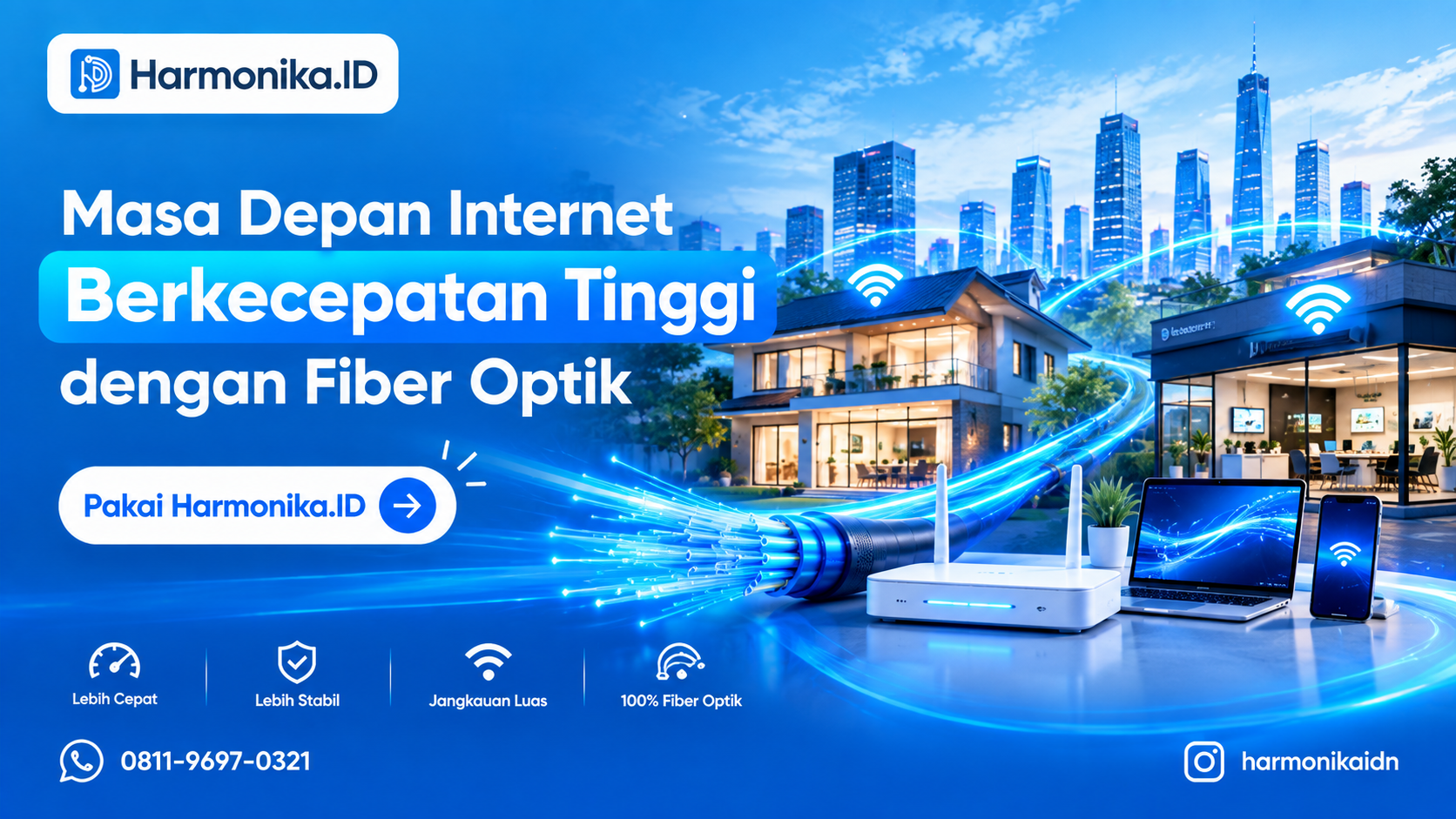 Masa Depan Internet Berkecepatan Tinggi dengan Fiber Optik
