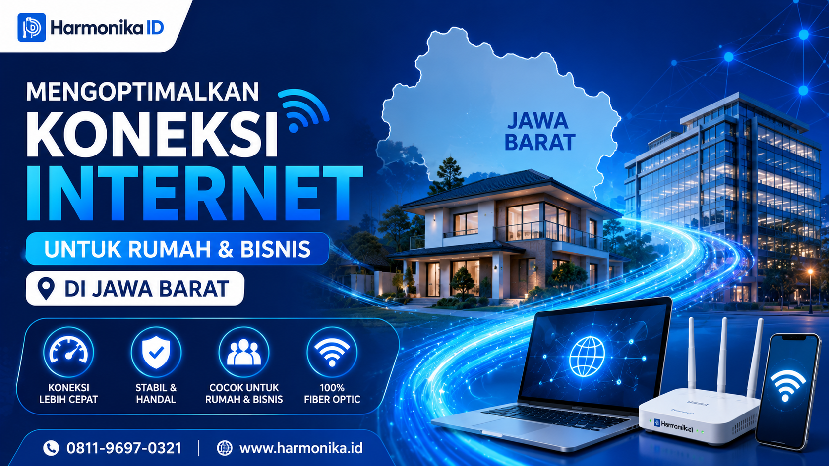 Mengoptimalkan Koneksi Internet untuk Rumah dan Bisnis di Jawa Barat