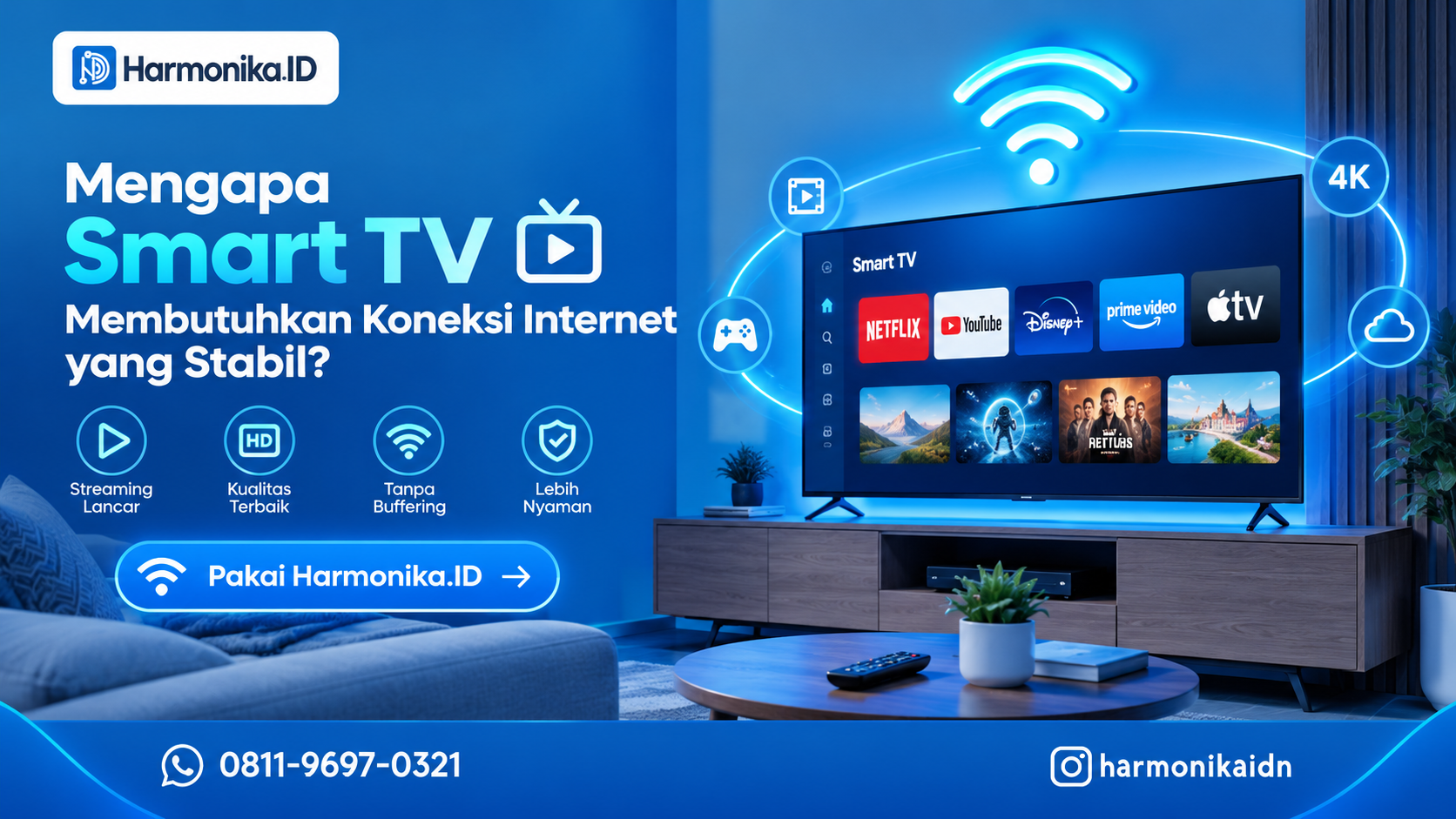 Mengapa Smart TV Membutuhkan Koneksi Internet yang Stabil?