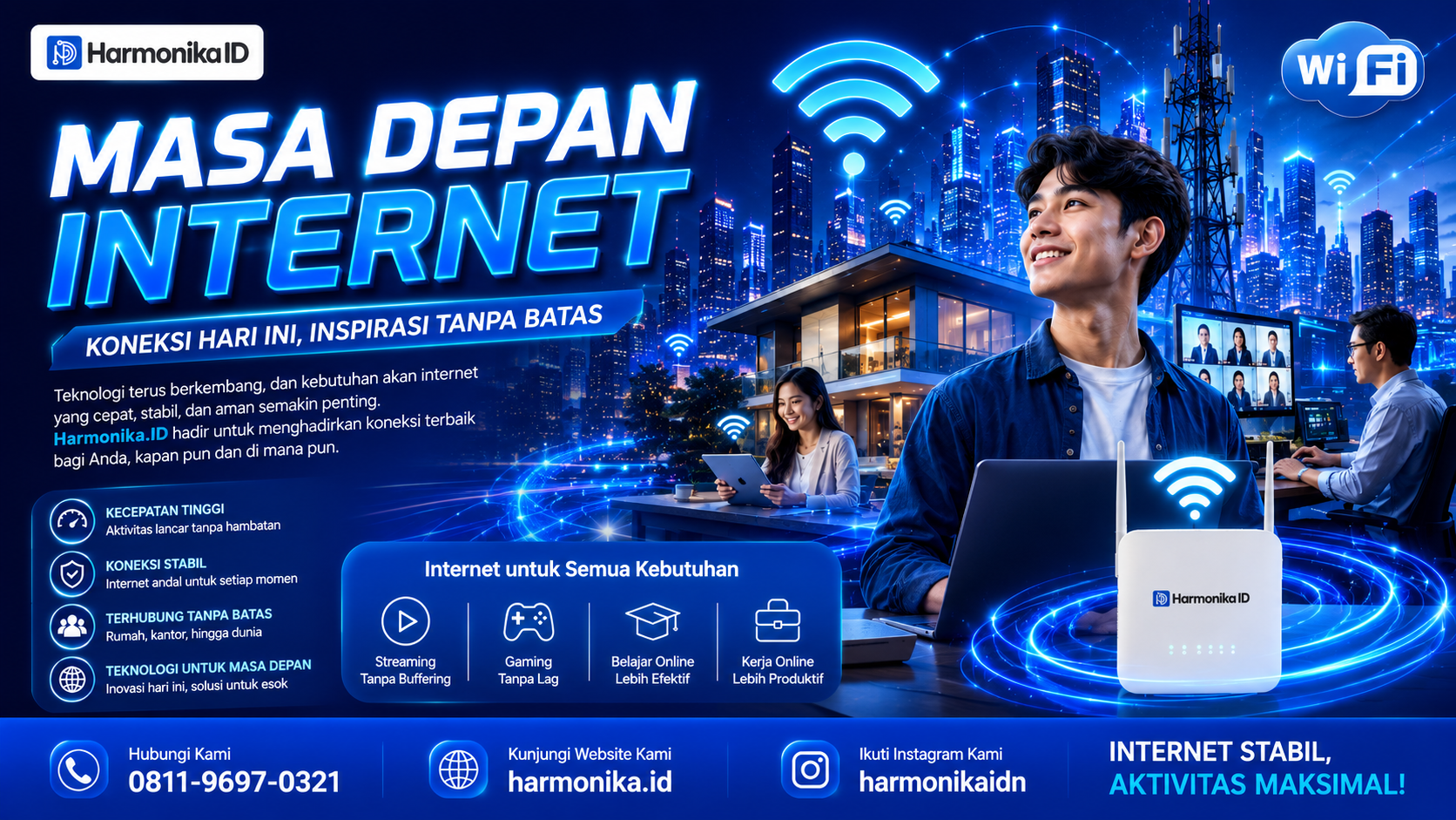 Masa Depan Internet Dimulai Hari Ini Bersama Harmonika.ID