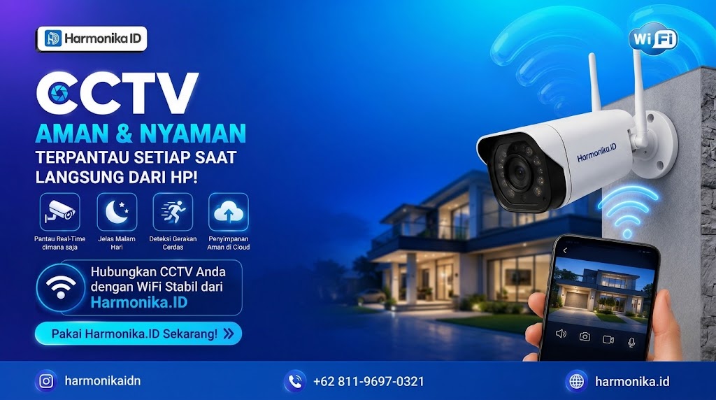 CCTV Aman & Nyaman: Pantau Rumah dan Bisnis Setiap Saat dari HP