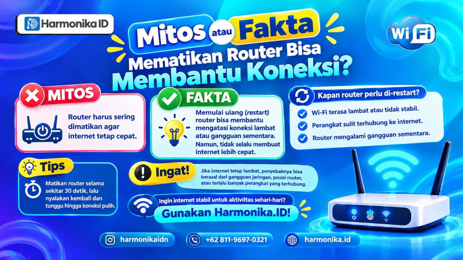 Mitos atau Fakta: Mematikan Router Bisa Membantu Koneksi Internet Lebih Cepat? Ini Penjelasan Lengkapnya!