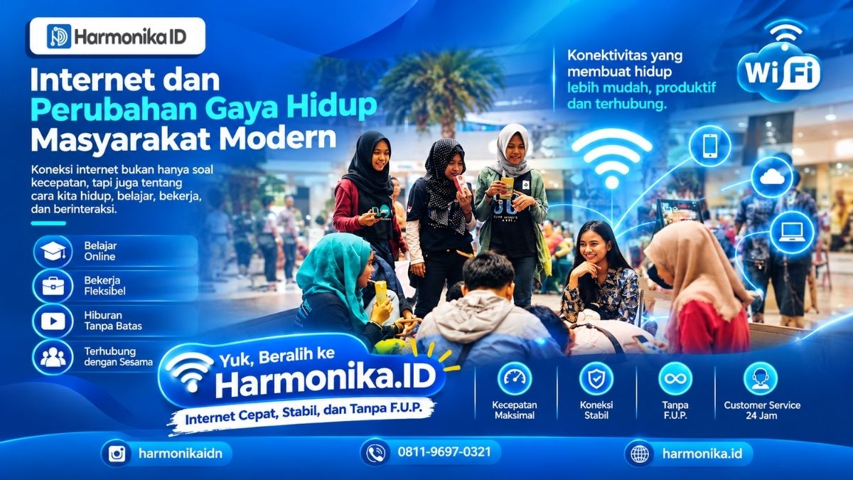 Internet dan Perubahan Gaya Hidup Masyarakat Modern