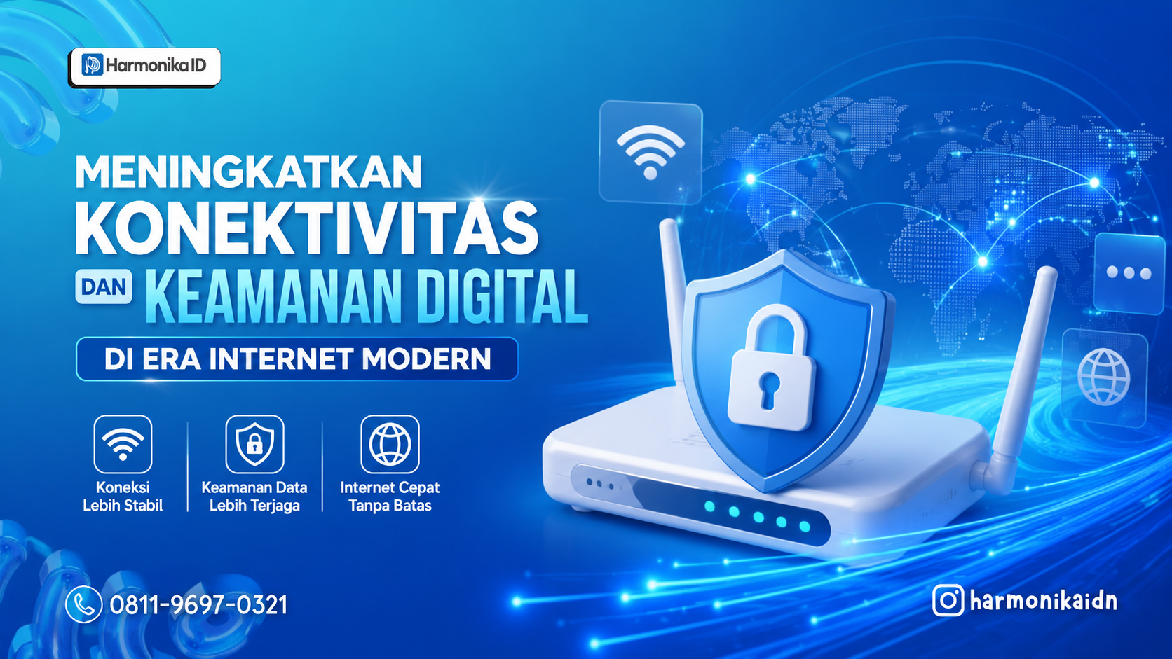 Meningkatkan Konektivitas dan Keamanan Digital di Era Internet Modern