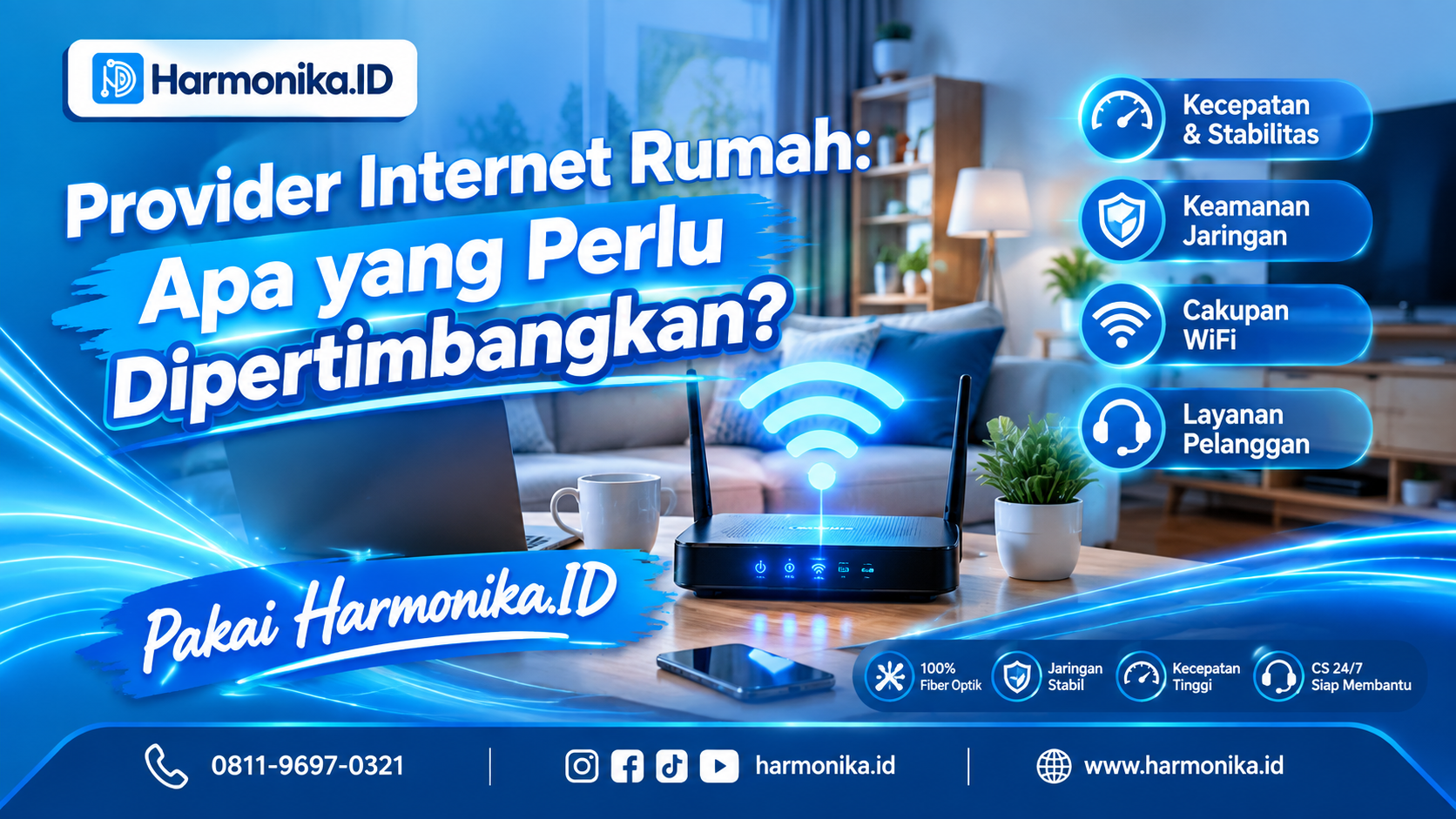 Provider Internet Rumah: Apa yang Perlu Dipertimbangkan?