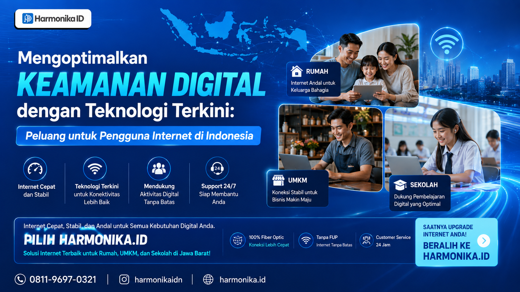 Mengoptimalkan Keamanan Digital dengan Teknologi Terkini: Peluang untuk Pengguna Internet di Indonesia