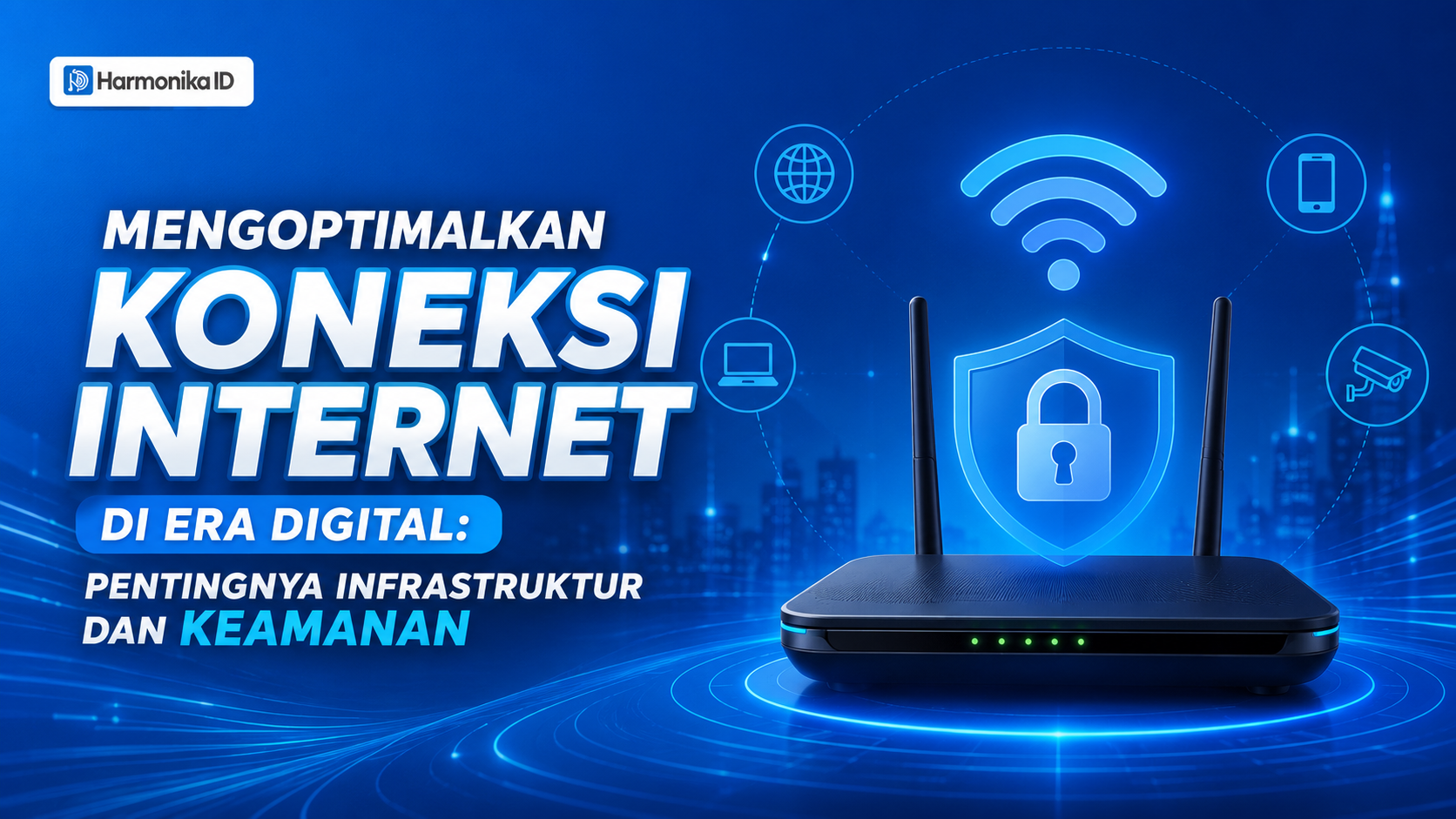 Mengoptimalkan Koneksi Internet di Era Digital: Pentingnya Infrastruktur dan Keamanan