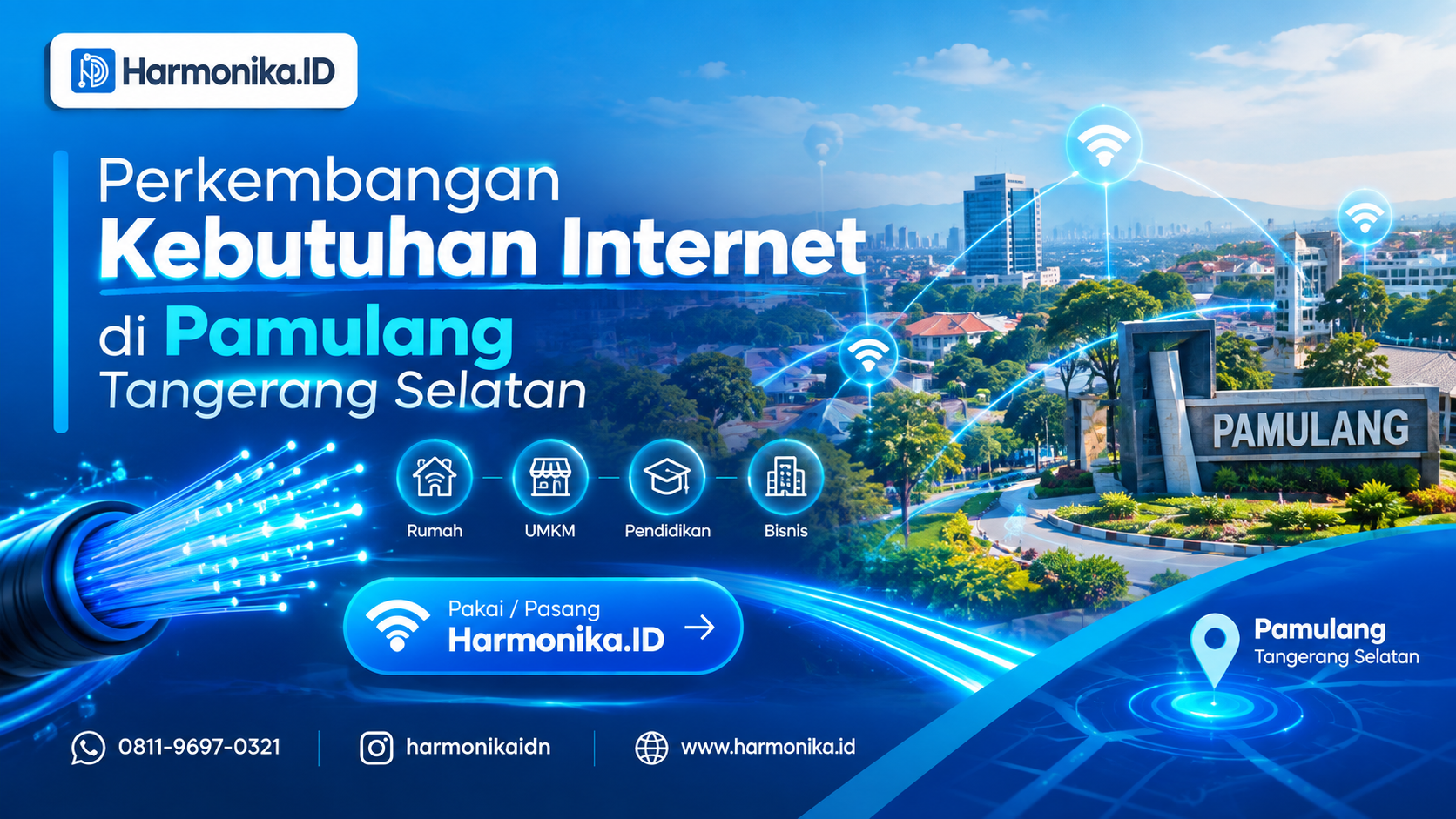 Perkembangan Kebutuhan Internet di Pamulang Tangerang Selatan