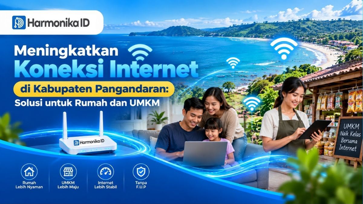 Meningkatkan Koneksi Internet di Kabupaten Pangandaran: Solusi untuk Rumah dan UMKM