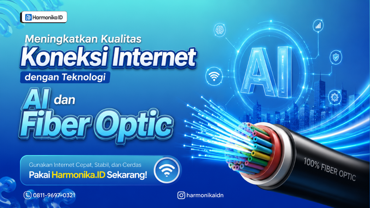 Meningkatkan Kualitas Koneksi Internet dengan Teknologi AI dan Fiber Optic