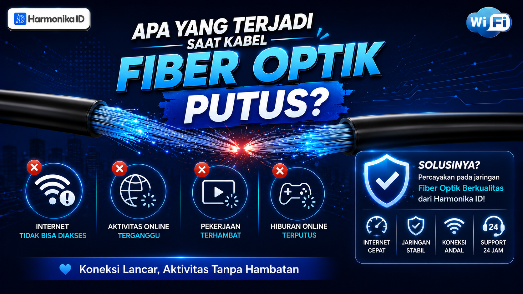 Apa yang Terjadi Saat Kabel Fiber Optik Putus? Penyebab, Dampak, dan Cara Mengatasinya